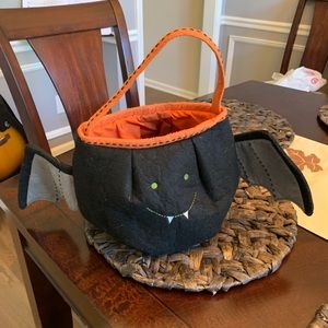 BAT Halloween candy bag